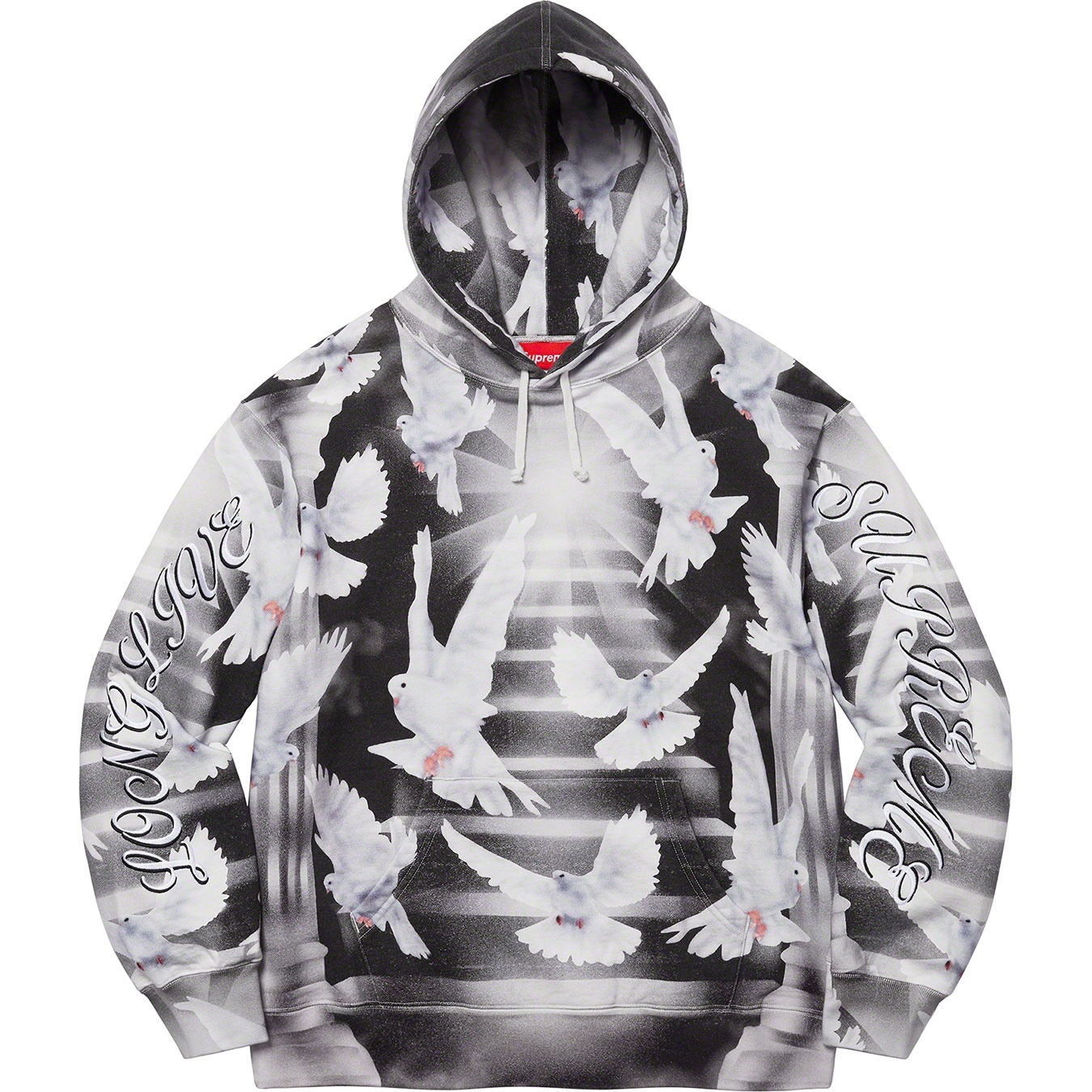 Doves Hooded Sweatshirt view 10